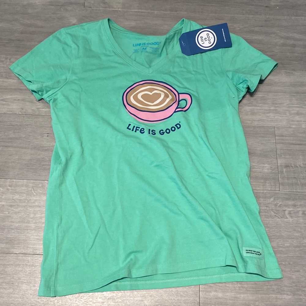 Brand new shirt. Mint green and super soft.